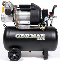 Kompresor dwutłokowy GERMAN 50L 8BAR 430L/MIN 4KM