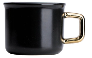 KUBEK - BLACK - 175 ml - 1 szt - Home Decor zdjęcie 1