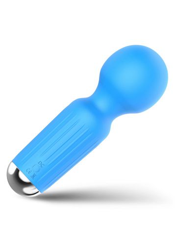 stymulator rechargeable mini masager usb 20 functions   blue na Arena.pl
