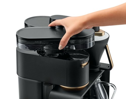 EKSPRES PRZELEWOWY MELITTA EPOS Pour Over z młynkiem 1024-02 czarny/złoty na Arena.pl