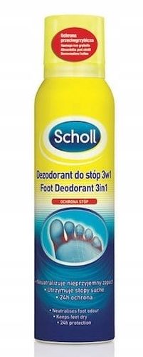 Scholl Dezodorant do stóp 3w1, 150 ml na Arena.pl