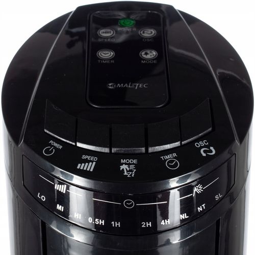 WENTYLATOR STOJĄCY KOLUMNOWY WIATRAK PODŁOGOWY OSCYLACJA TIMER LED na Arena.pl