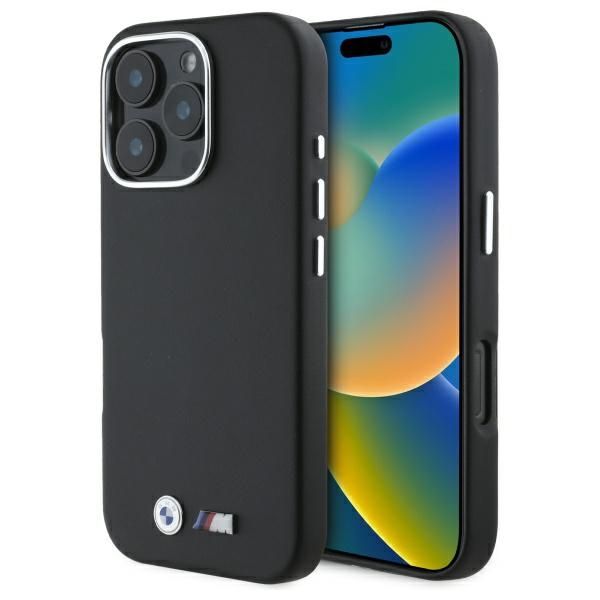 Etui BMW do iPhone 16 Pro 6.3"", Czarny zdjęcie 1