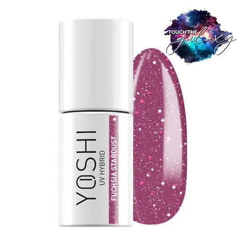 YOSHI Lakier hybrydowy Fuchsia Stardust 6ml - 524 na Arena.pl