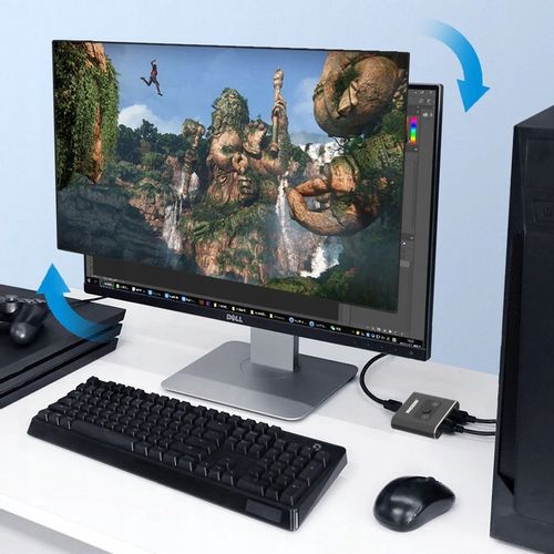 ROZDZIELACZ HDMI SWITCH PRZEŁĄCZNIK 4K SPLITTER na Arena.pl