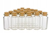 BUTELECZKA szklana 20x50mm 5cm z korkiem 20szt.