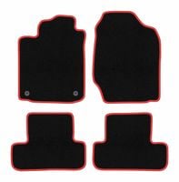 Dywaniki welurowe CARLUX-RED do Toyota Corolla Verso I 2001-2004