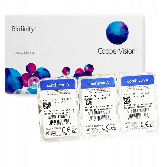 Soczewki Biofinity 3 szt. - miesięczne zdjęcie 2