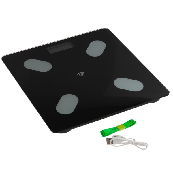 WAGA ŁAZIENKOWA ANALITYCZNA BLUETOOTH + MIARKA zdjęcie 1