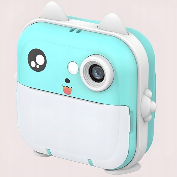 APARAT NATYCHMIASTOWY DLA DZIECI DRUKUŚ DRUKARKA Z KARTA 32GB + 3 ROLKI zdjęcie 4