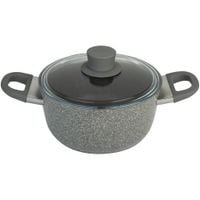 Garnek tradycyjny Ballarini Murano 4,8 Litra 24cm Indukcja Pokrywka szklana