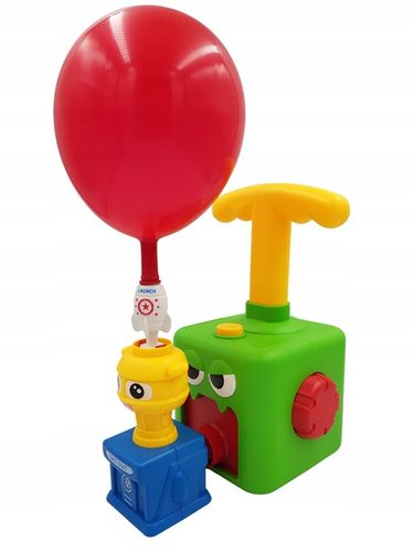 Wyrzutnia balonów autek rakiet ZIELONY POTWOREK na Arena.pl
