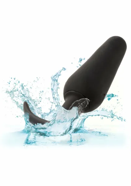 calexotics boundless vibrating slim plug silikonowy, wibrujący, czarny zdjęcie 8