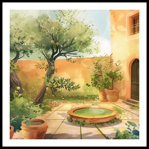 Plakat 80x80cm Słoneczny Dzień zdjęcie 3
