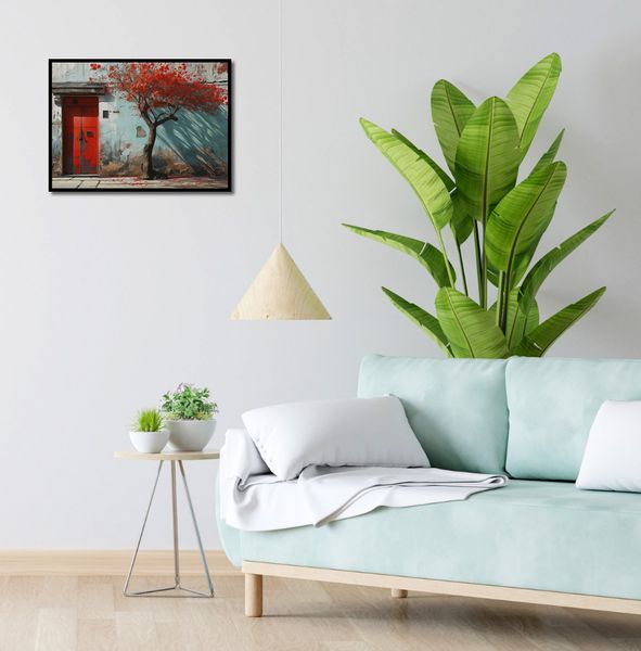 Plakat 55x40cm Widok Na Dawne zdjęcie 4