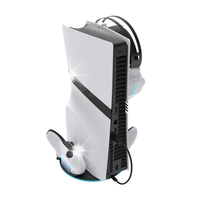 YAXO Podstawka ładująca CYCLONE RAMP NE do PS5/PS5 Slim/PS5 Pro Techno Bla…
