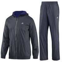 Komplet dresowy Adidas TS WARM 2 męski dres ocieplany sportowy treningowy spodnie + bluza XS