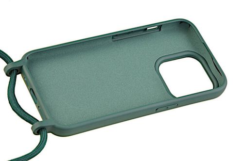 Etui ze sznurkiem RCK do Apple iPhone 15 Pro Max zielony na Arena.pl