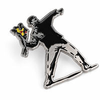 The Revolutionary | 3 cm | Metal Emalia | Przypinka Art | Banksy