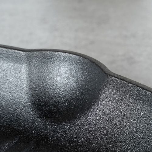 Patelnia Żeliwna Grillowa Kwadratowa do Grillowania Mięsa Ryby Warzyw 28 cm na Arena.pl