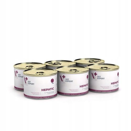 VET EXPERT HEPATIC DOG 6x200g weterynaryjna pies niewydolność wątroby na Arena.pl