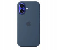 Silikonowe etui z MagSafe APPLE do iPhone 16 Denim MYY23ZM/A