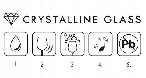 Kieliszki do wina czerwonego KROSNO Avant-Garde LUMI Merlot Pinot Noir na Arena.pl