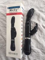 Nicky Black 14 Speed G Spot Vibrating 22 Cm