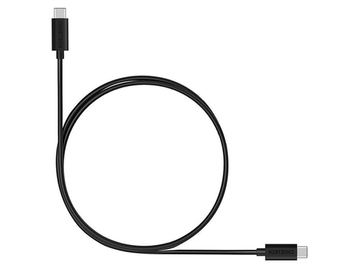 Kabel Choetech 2x usb-c typ c 3A macbook czarny na Arena.pl
