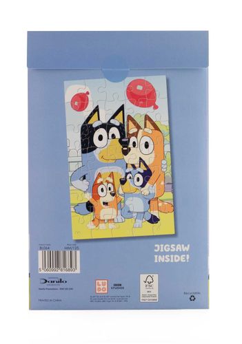 Kartka urodzinowa Bluey puzzle na Arena.pl