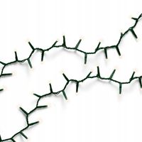 Gęste Oświetlenie Choinki COMPACT Lampki Choinkowe 3000 LED 60 M Ciepłe