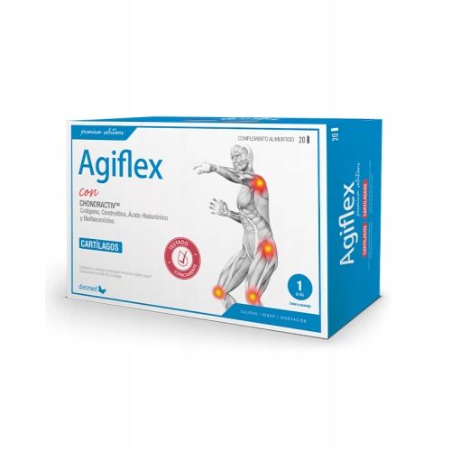 Agiflex z Chondroactiv Kolagen Morski Chondroityna 20 butelek po 15ml na Arena.pl