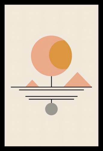 Plakat 20x30cm Geometryczna Utopia na Arena.pl