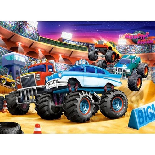 PUZZLE 70 MONSTER TRUCK SHOW na Arena.pl