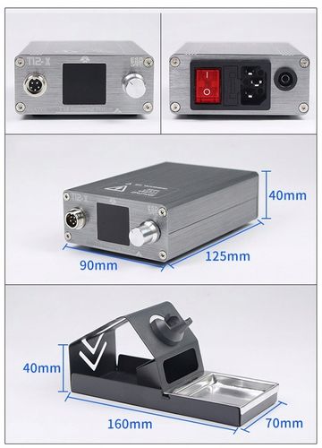 Stacja lutownicza lutownica OSS TEAM T12-X 72W na groty T12 oporowa 480st. na Arena.pl