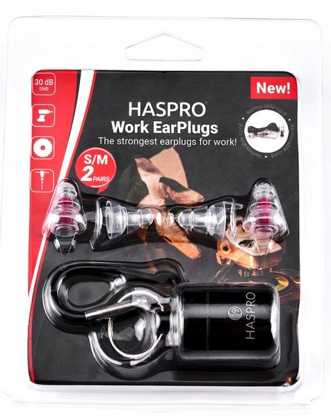 Zatyczki Do Uszu Stopery Do Pracy Work Haspro BHP zdjęcie 9