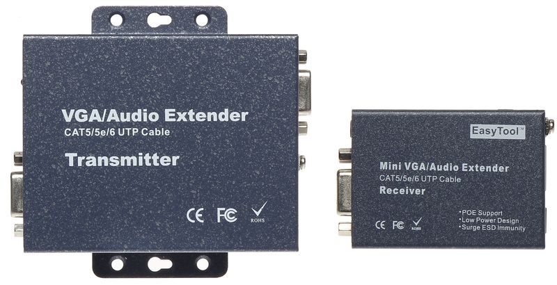EXTENDER VGA VGA+AU/UTP zdjęcie 3