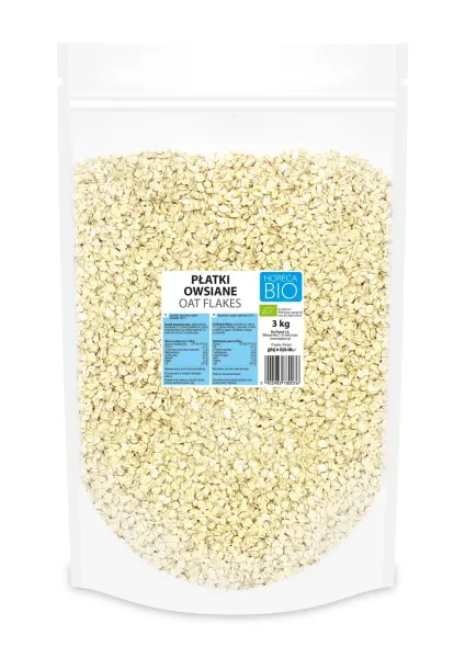 PŁatki Owsiane BIO 3 kg - Horeca (bio Planet) zdjęcie 1
