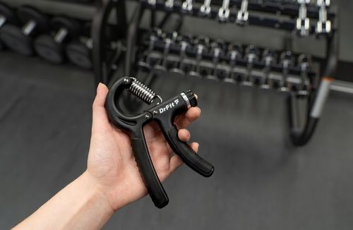 Ściskacz do Rąk Zestaw do Treningu Dłoni 5 Elementów Mocne Trwałe DrFit na Arena.pl