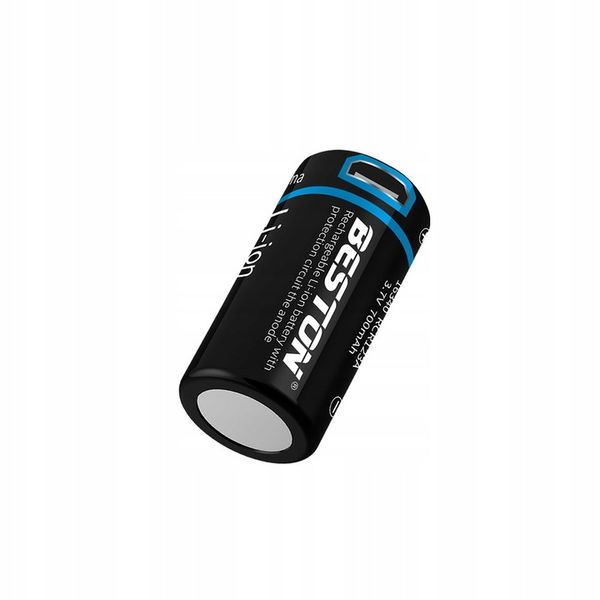 Akumulatorek CR 123a 3,7v 2600mWh microUSB Lithium zdjęcie 2