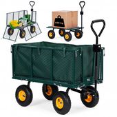 WÓZEK TRANSPORTOWY METALOWY 400KG SOLIDNY MULTIGARDEN 94X49CM