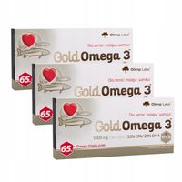 OLIMP GOLD OMEGA 3 3X60kaps EPA DHA ZDROWE SERCE WITAMINY I MINERAŁY