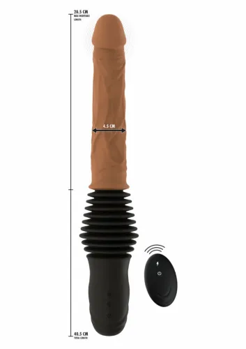 hidden desire inferno double thrusting - silikonowy model z pilotem na Arena.pl
