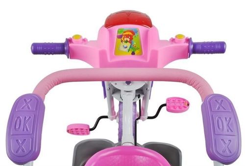 Rowerek trzykołowy basic - różowy na Arena.pl