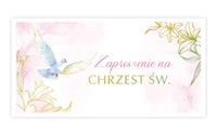 zaproszenia 10szt. dl chrzest - 44