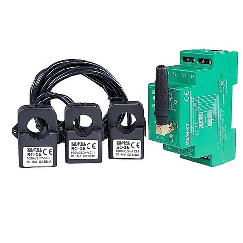 ZAMEL Monitor Licznik Energii Elektrycznej Prądu Wi-Fi 3F+N SUPLA na Arena.pl