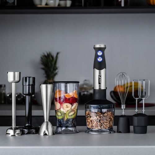 8w1 Blender ręczny Wielofunkcyjny Yoer +Tytanowe ostrza 1500W +14 ELEMENTÓW na Arena.pl