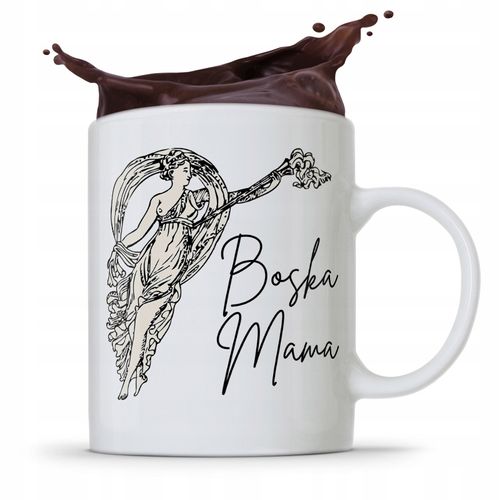 Kubek Prezent Dla Boskiej Mamy Matki Mamusi Z Nadrukiem Ze Zdjęciem na Arena.pl