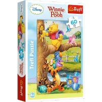 Puzzle dla dzieci z Kubusiem Puchatkiem - Małe co nieco Disney 60 elementów
