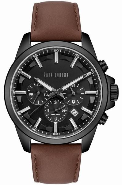 zegarek męski paul lorens pl20010a-1b2 + box zdjęcie 1